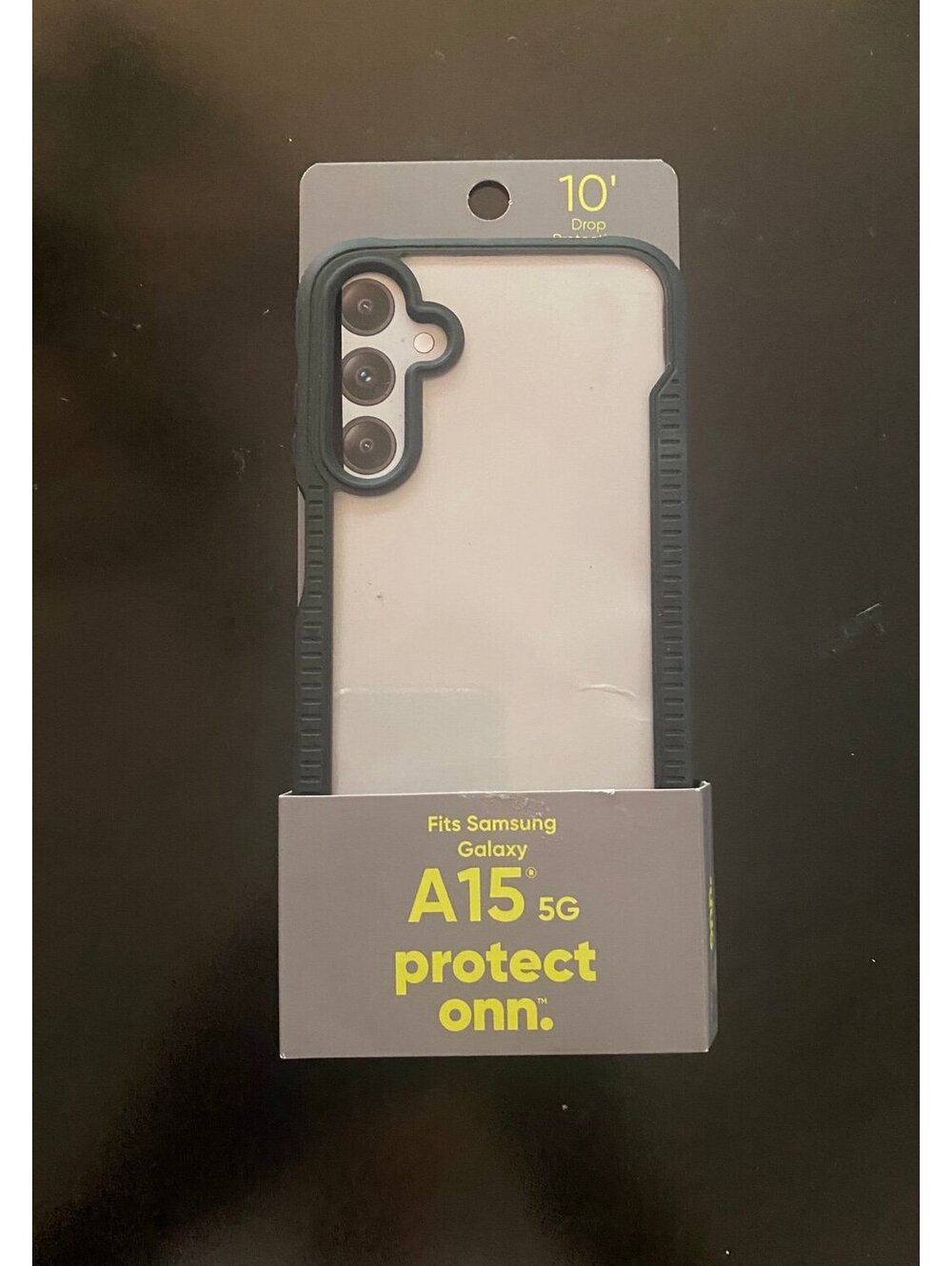 Onn Case for Samsung Galaxy A15 5G Black/Clear